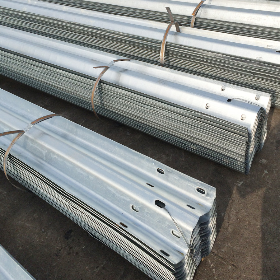 Hot Dip Zinc Coated Galvanized Steel Guardrail Spacer With ISO9001 2008 Certification