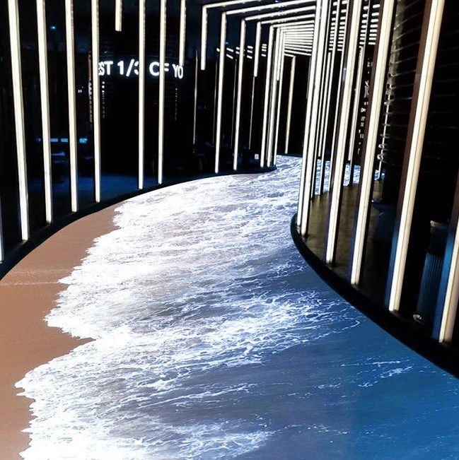 Striking Full Color SMD 1921 LED Floor Display Screen for Stage Rental Customizable Cabinet Size