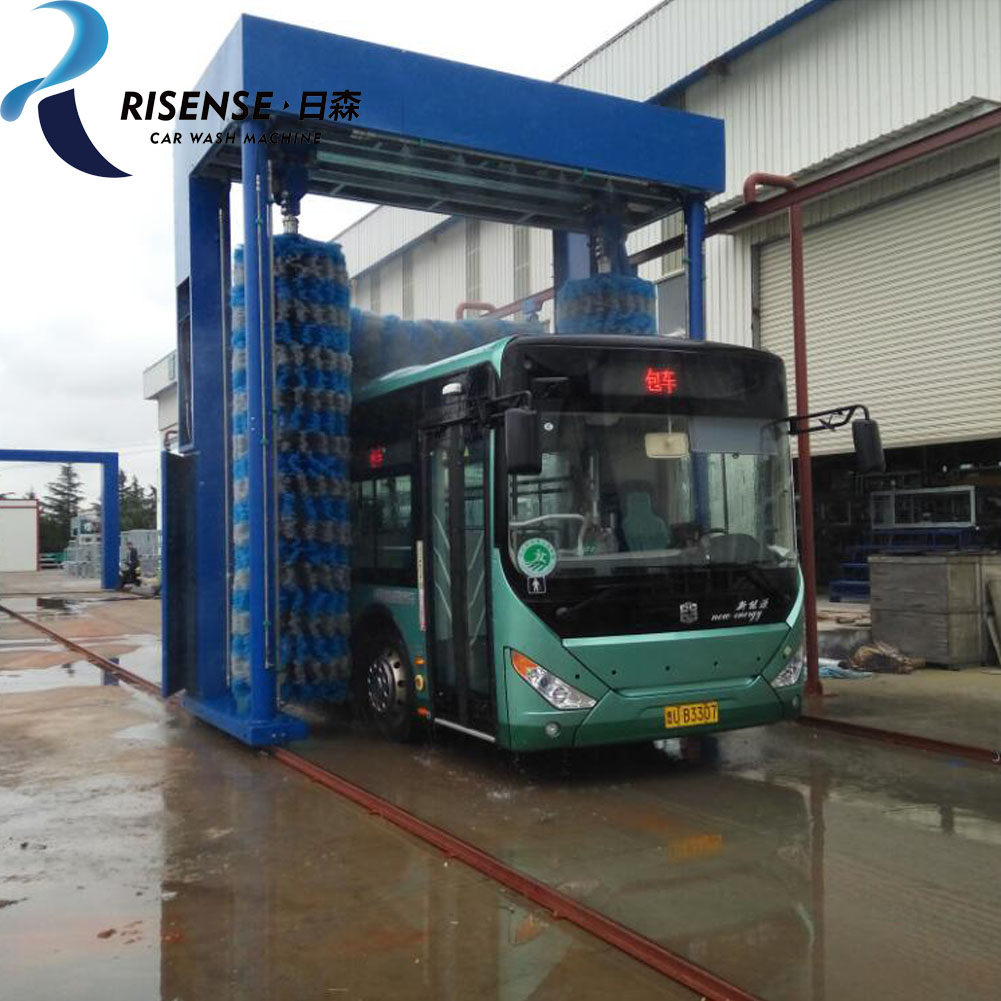 Drive Through Car Wash Tunnel Machine With PLC Control And 9600x3800x3400MM