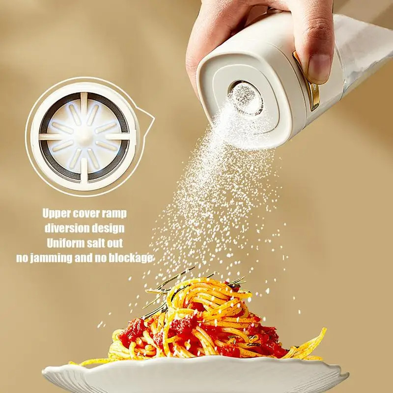 Household Kitchen Sealed Measuring Seasoning Shaker Bottles 180ml