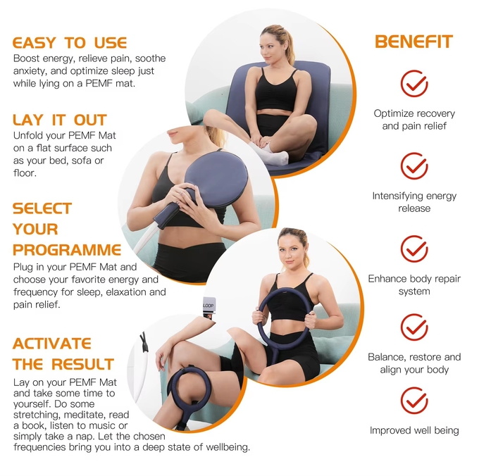 IP 31 Rated Pain Relief Physiotherapy Machine Pemf PMST LOOP for Human Treatment