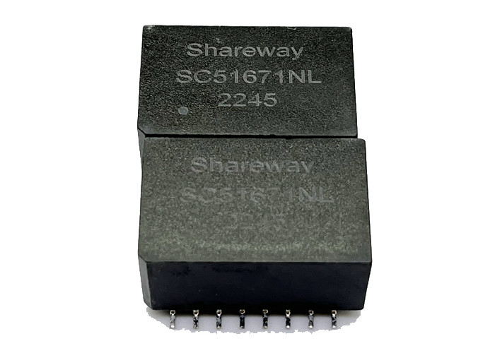 10/100BASE-T PoE 350 MA SMD LAN Transformer 7490140141
