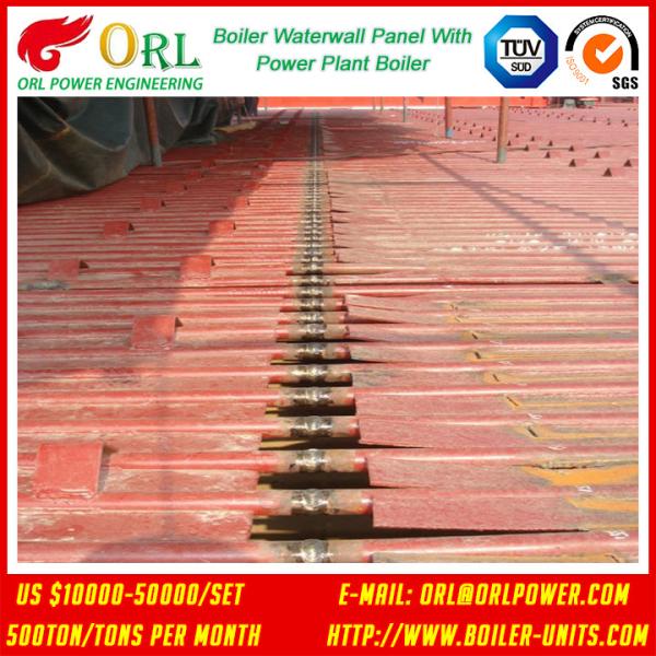 Condensing Gas Boiler Water Walls For Petrochemical Biomass Diesel Boiler