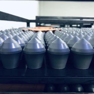 JK20.8 Conical Cemented Tungsten Carbide Buttons For Quarrying Mining Industries