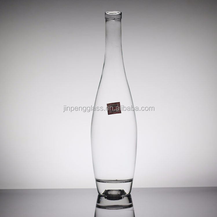 Acid Etch Surface Handling Glass Bottle Body Material Glass for Olive Oil 500ml 750ml