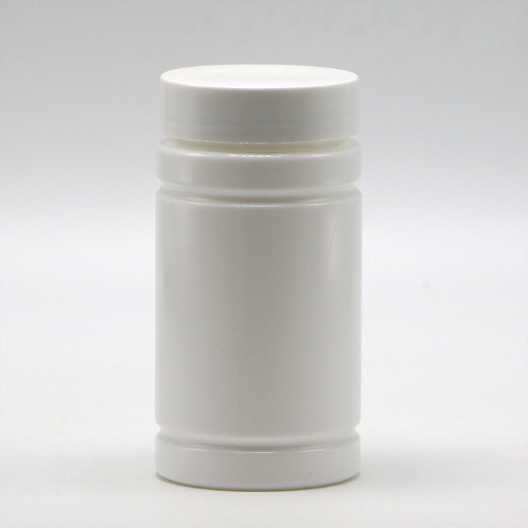 Child Proof Cap 80ML PE Plastic Bottle for Tablet Screw Cap Sealing Type Free Samples