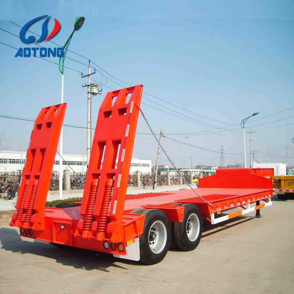 Hydraulic Multi Axle 35-100 Ton Bulk Cargo Carrier Lowboy Trailer Within Your Budget