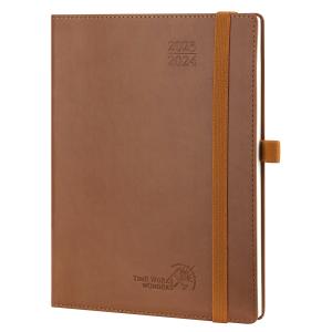 Offset Printing Weekly Monthly Planner Soft Cover Removable Pen Loop