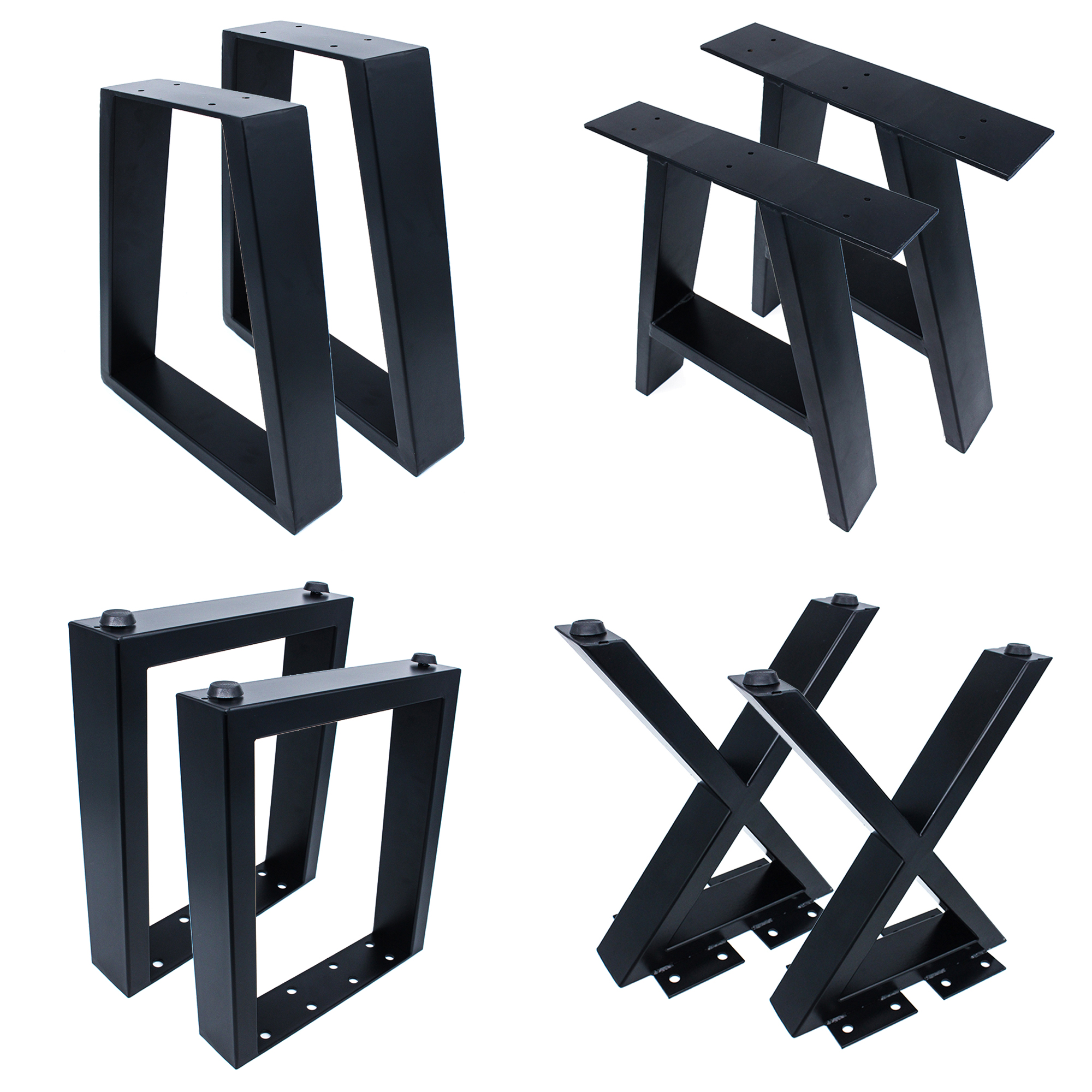 Hotel Design Stainless Steel Table Support with Aluminium Triangle Bracket Structure