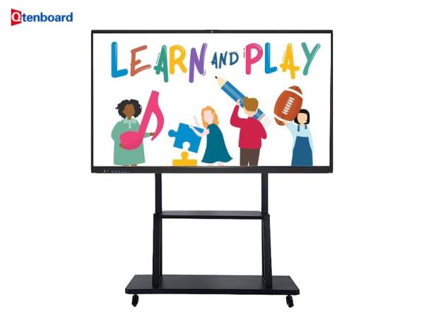 Qtenboard Interactive White Board Ai Function Android 14.0 Windows Dual System