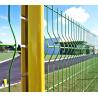 Buy cheap Galvanized Steel 3D Curved Security Welded Fence Panels 50x200mm 50x150mm from wholesalers