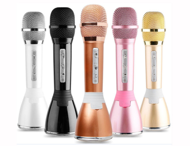 1000mAh Bluetooth KTV Microphone Karaoke Player For Phones Tablets PC