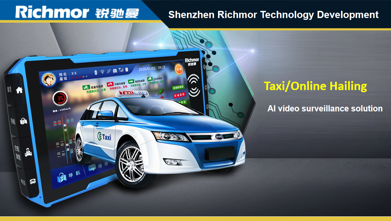 4 Channel 3G 4G GPS WIFI G SENSOR Smart Touch Monitor Car Video DSM Mobile DVR
