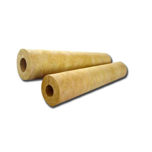 Rockfiber Heat Insulation Materials Rock Mineral Wool Thermal Insulation Pipe A1