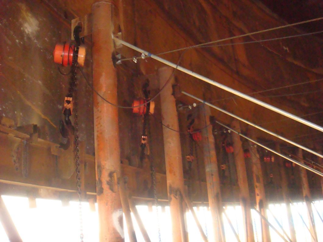 Simple Electric Hoist for Hoist Tank or Silo or Bolted Tank Lifting