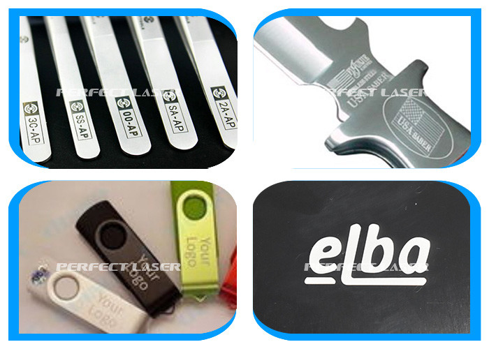 Desktop Fiber Laser Marking And Engraving Machine 20W Portable Laser Marker For Nameplate
