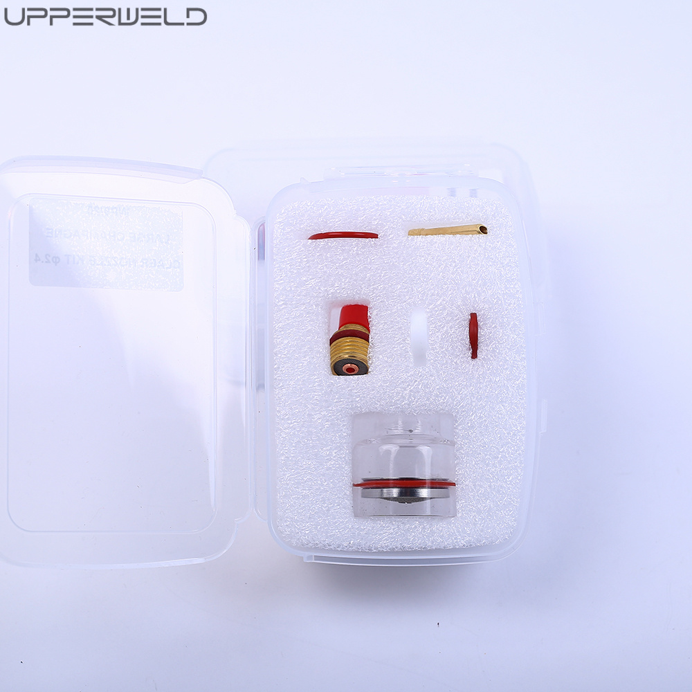 WP-17/18/26 Stubby Gas Lens 10 Pyrex Glass Cup Tig Welding Torch Kit for TIG Accessories