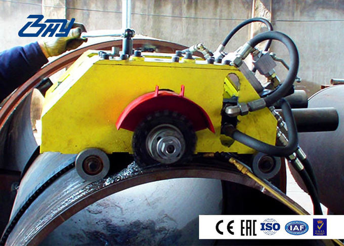 Travel Cutter for Large Diameter Pipe Cutter & Beveling, Portable Climbling Pipe Machine