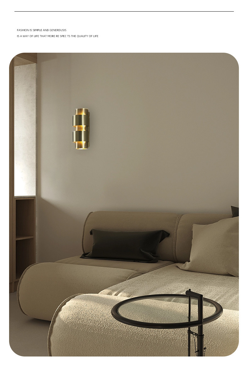 Living Room Background Wall Bedroom Bedside Lamp for Hotel Corridor