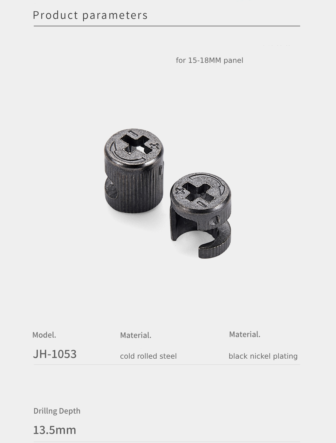Furniture Cam Connector
