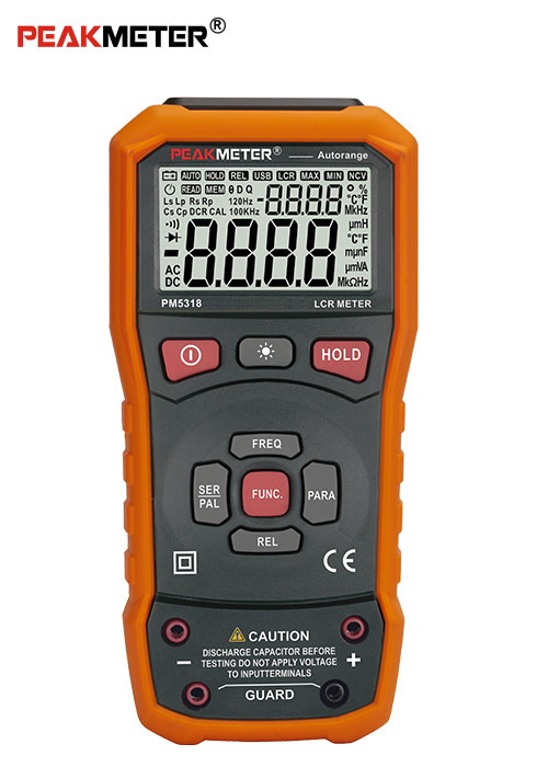 Ac Dc 10 - 50 Amp Auto Range Digital Multimeter High Reliability And Safety Manufactures