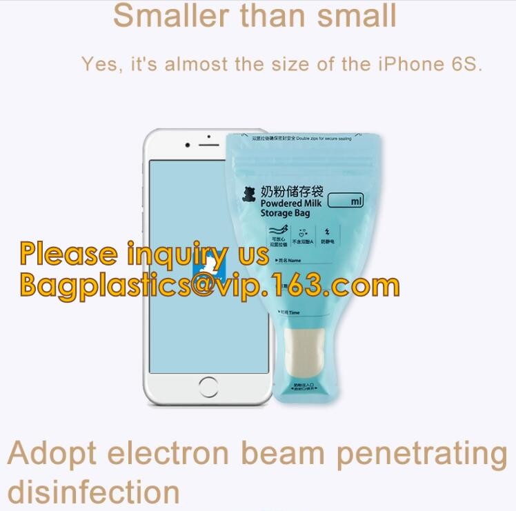 stand up reclosable drinking pouches cold drink Zip lockk bag with straw,Beveragereusable Kids Snack Zip Lock Juice Drink