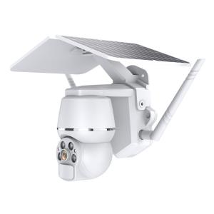 Tuya 4G US / AU / JP Solar PTZ Camera Two Way Voice Waterproof Solar Powered