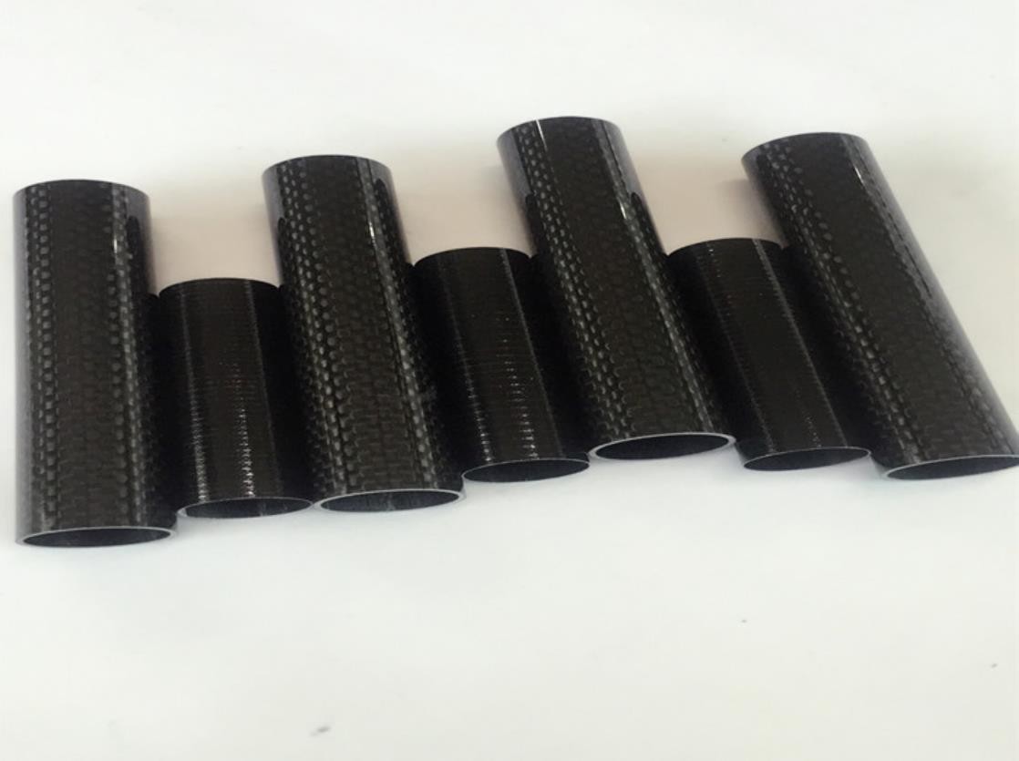 Industry Partscarbon Fiber Tube Single Wall 3K Twill 8mm Fatigue Resistance