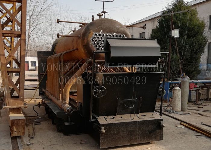 Horizontal Coal Fired Steam Boiler , Single Drum Industrial Biomass Boiler 1-20 T/H