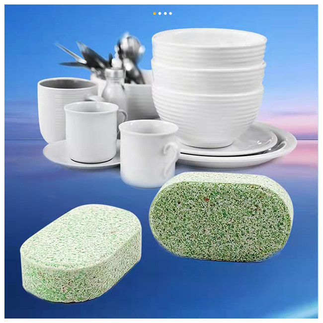 Household Bulk Dishwasher Tablets Solid Individually Packaged Convenient And Quick To Remove Oil Stains