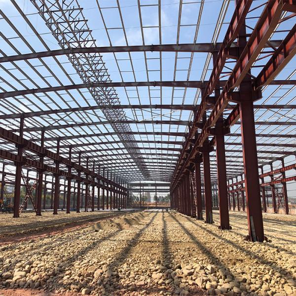 Industrial Prefab Modular Commercial Buildings Construction , PEB Metal
