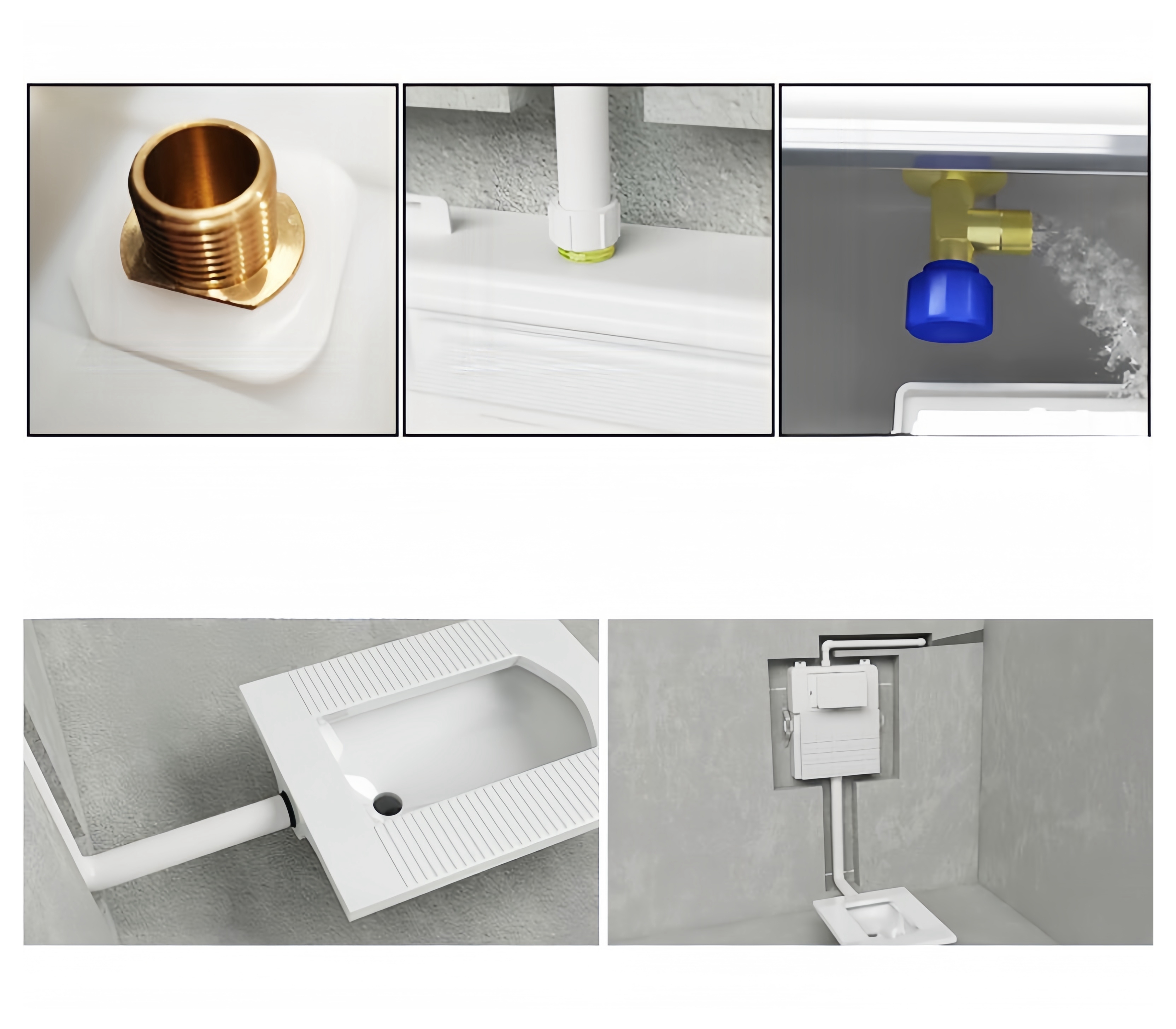 Conceal Tank Bracket Chaozhou OVS Modern Ceramic Toilet WC Dual-Flush Style with Frame