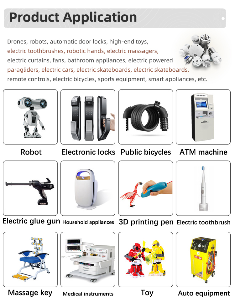 Customized Micro DC Brush Motor High Torque For Robot Vehicle