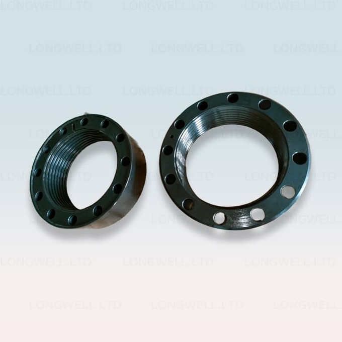 Mud Pump Fluid End Liner Flange AH36001-05.17 35CrMo Mud Pump Fluid End Parts