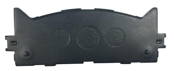 Ceramic / Semi Metal Disc Brake Pads Auto Chassis System Asbestos Free