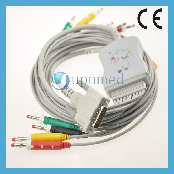 BIONET One Piece Series EKG Cable With Lesdwires