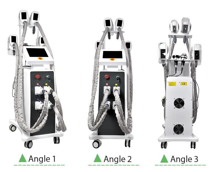 Liposuction Cryo Sculpting Machine Double Chin Handle Fat Removal 360 Cryo For Weight Loss