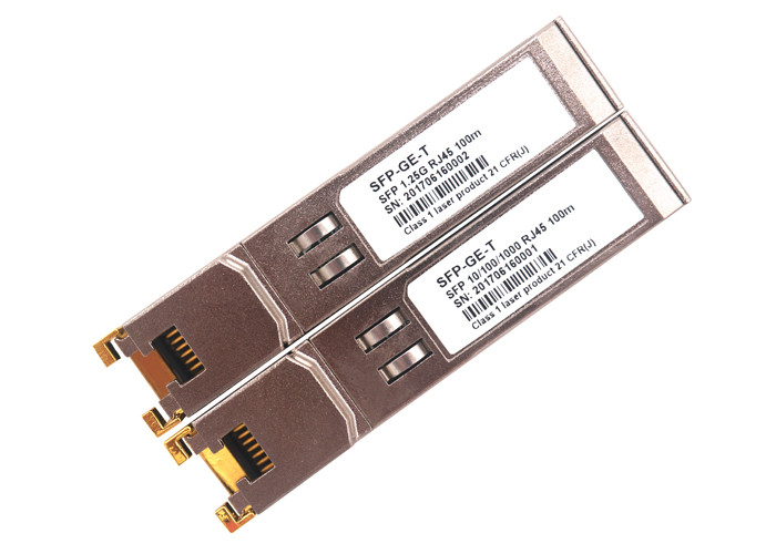 1.25G 1000base-T Sfp Fiber Transceiver With SERDES Interface
