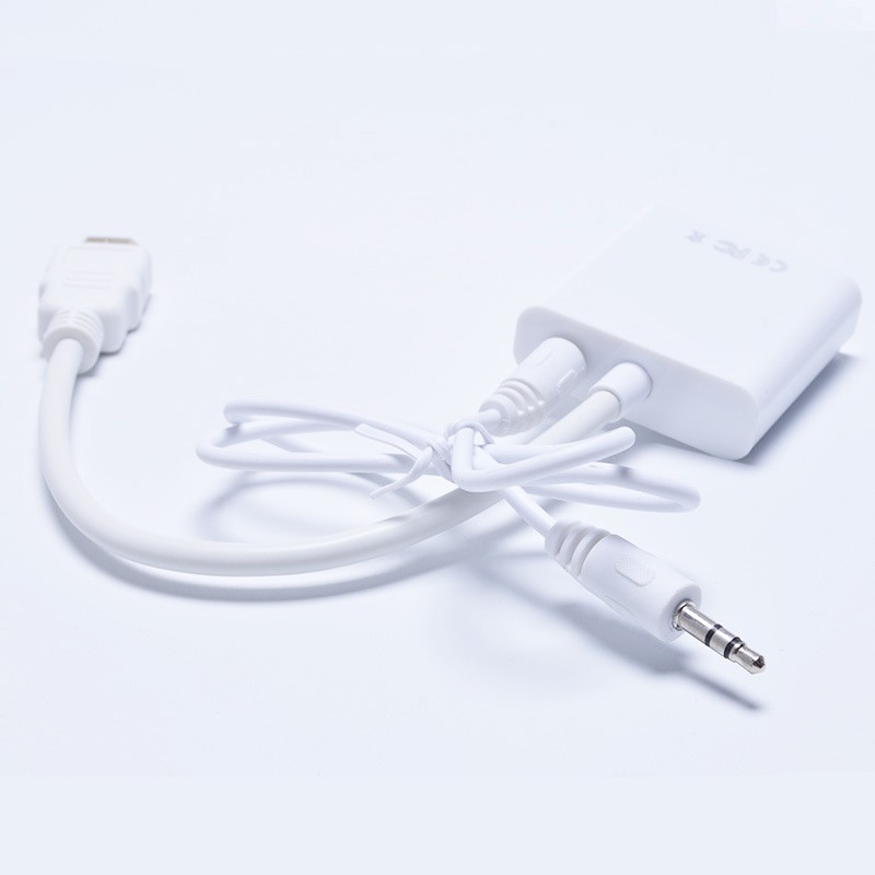 Kico 1080P Male To Female HDTV To VGA Cable Converter Adapter With Audio Cable Provide OEM Service Factory Manufacturer