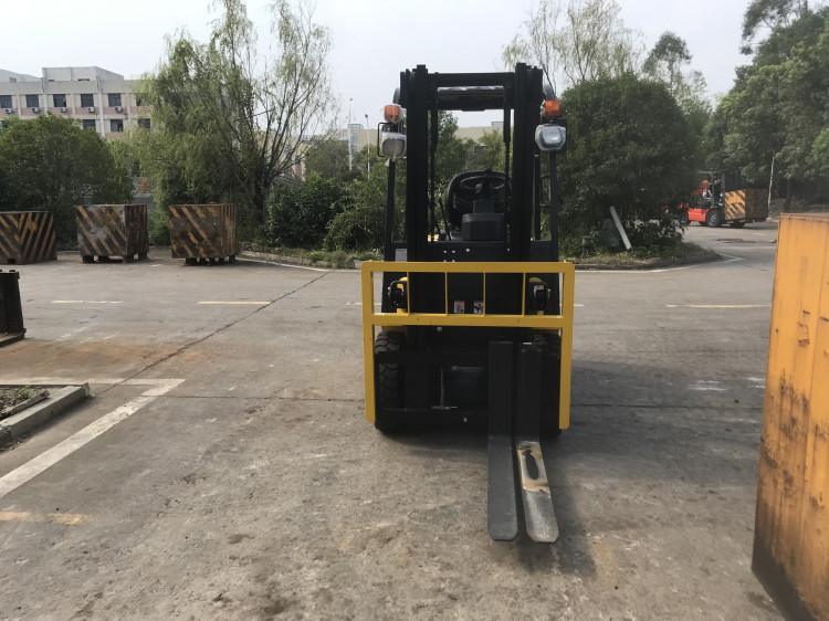 LTMG side shifter 2 stage mast forklift 1.5ton mini forklift with solid tyres