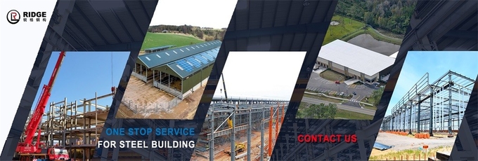 H Section Steel Frame Industrial Building Prefabricated Metal Frame Structure Construction