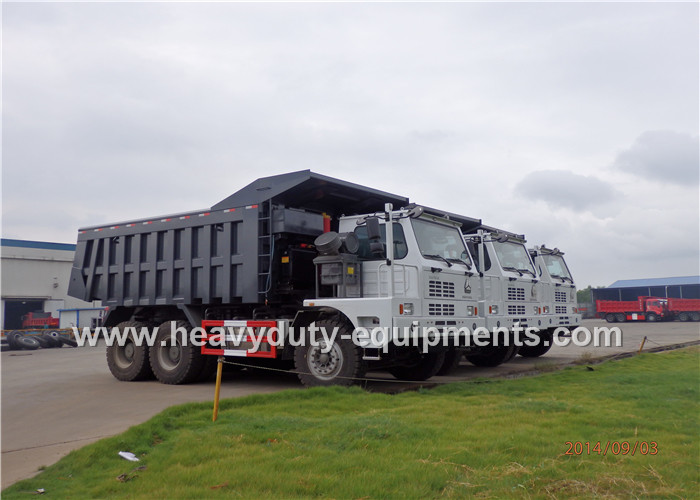 95 tons Off road Mining Dump Truck Tipper 405kW engine power drive 6x4 with 50m3 body cargo Volume