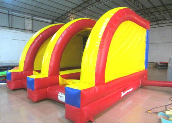 Classic Inflatable Soccer Stadium Shooting Games 5 X 4m , Bounce House Indoor