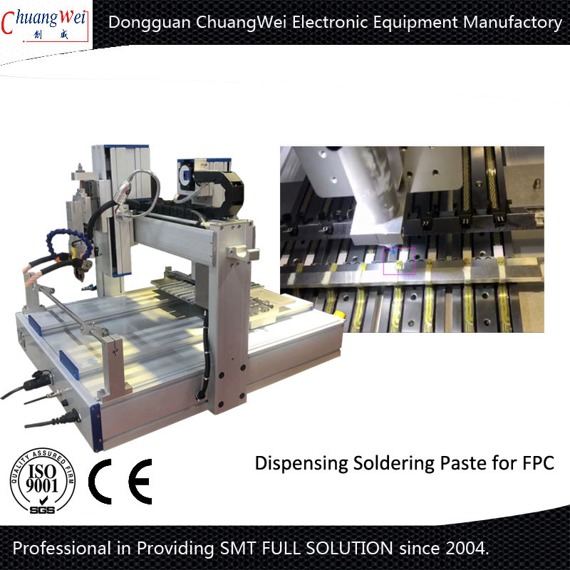  Energy Saving Hot Bar Soldering Machine with Dispenser Customized Manufactures