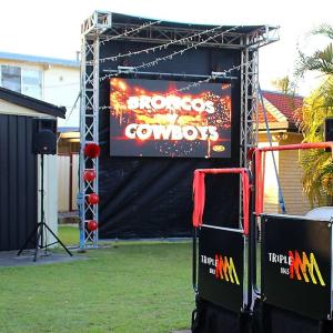 P3.91 Practical Rental LED Display Panels Multifunctional 1920Hz