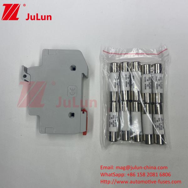 Silica Fuse For Photovoltaic Bus Box 30kA Breaking Capacity Rated Voltage