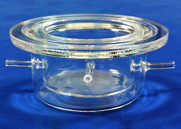 High Temperature Resistant Condenser Sio2 Quartz Glass Products