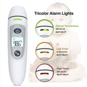 30 Sets Memory Fever Alarm Ear And Forehead Thermometer 3 - 5cm