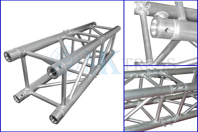 Custom Length Options Square Roof Truss for Outdoor and Indoor Events 0.5-4.0m