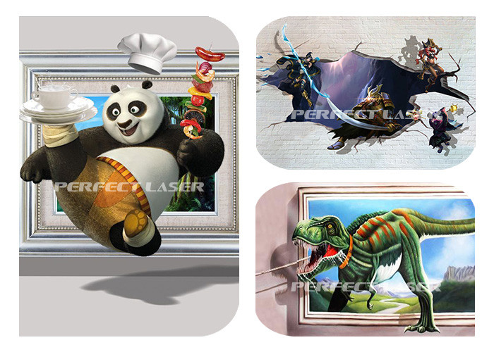 Wall Printer Machine Automatic 3D Vertical Mural Printer Printing Machine For Walls Car Surface Brick